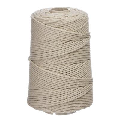 Opakowanie Sznurek bawełniany 3mm 100m piaskowy