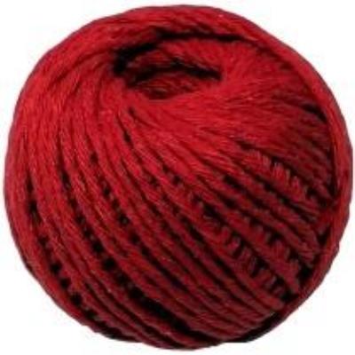 Sznurek bawełniany czerwony 1,5mmx50m. Wydawca: Ziemia Obiecana. SmakLiter.pl Opakowanie Sznurek bawełniany czerwony 1,5mmx50m