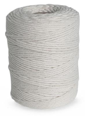 Opakowanie Sznurek bawełniany do makramy 2mm 250g biały