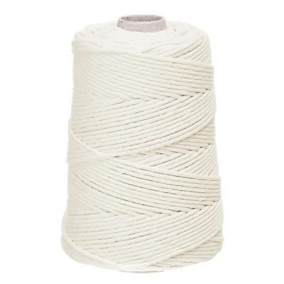 Opakowanie Sznurek bawełniany skręcany kremowy 3mmx100m