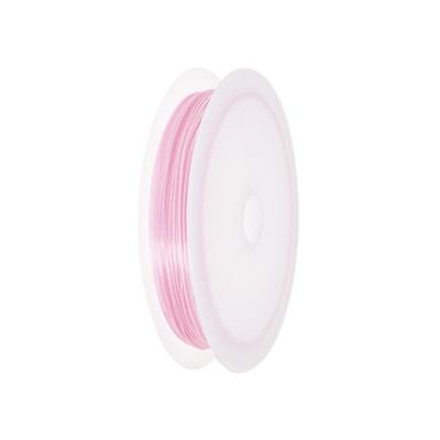 Sznurek elastyczny różowy. Wydawca: Brewis. SmakLiter.pl Opakowanie Sznurek elastyczny różowy