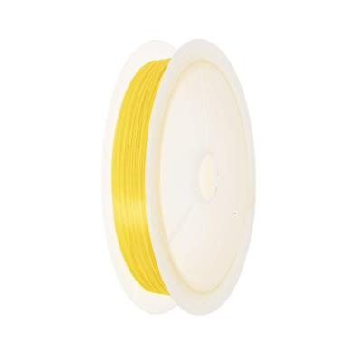 Sznurek elastyczny żółty. Wydawca: Brewis. SmakLiter.pl Opakowanie Sznurek elastyczny żółty