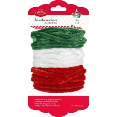 Opakowanie Sznurki szenilowe 3 kolory
