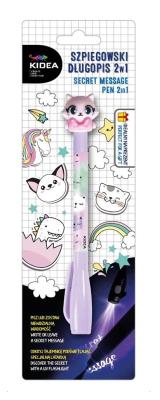 Opakowanie Szpiegowski długopis z figurką 2w1 Kot KIDEA