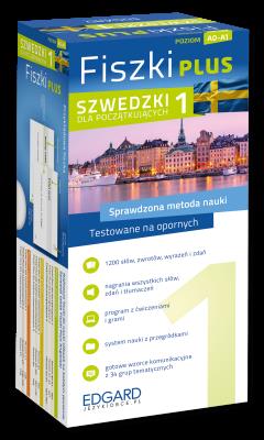 Szwedzki Fiszki PLUS dla początkujących 1 A0-A1. Autor: Wisnander Filip. SmakLiter.pl Okładka książki Szwedzki Fiszki PLUS dla początkujących 1 A0-A1