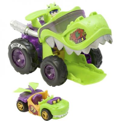 T-Racers S - Mega Wheels -T-Rex. Wydawca: Magic Box Toys Polska. SmakLiter.pl Opakowanie T-Racers S - Mega Wheels -T-Rex