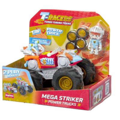 T-Racers S - Power Trucks - Mega Sticker. Wydawca: Magic Box Toys Polska. SmakLiter.pl Opakowanie T-Racers S - Power Trucks - Mega Sticker