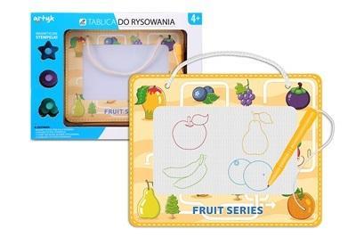 Opakowanie Tablica do rysowania - kolorowe owoce