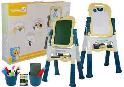 Opakowanie Tablica dwustronna magnetyczna i kredowa niebieska