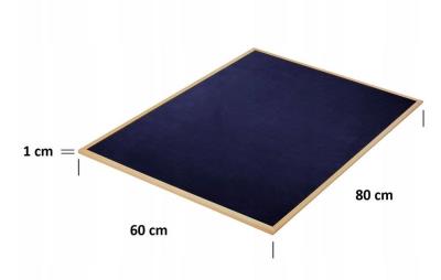 Opakowanie Tablica kredowa 80x60cm