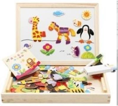 Opakowanie Tablica magnetyczna 130 elementów