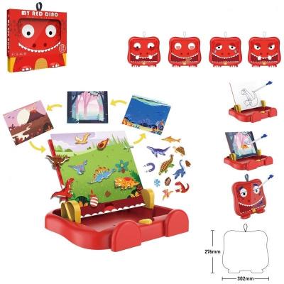 Opakowanie Tablica magnetyczna Dino rysowanie