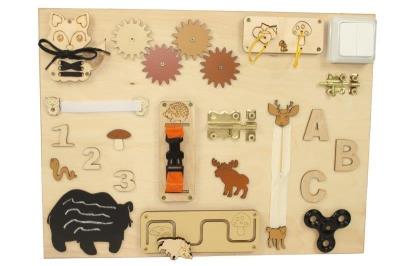 Opakowanie Tablica manipulacyjna średnia Las