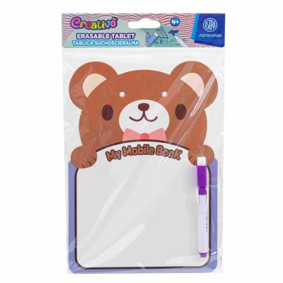 Opakowanie Tablica suchościeralna Astra Fun + marker 1szt.mix