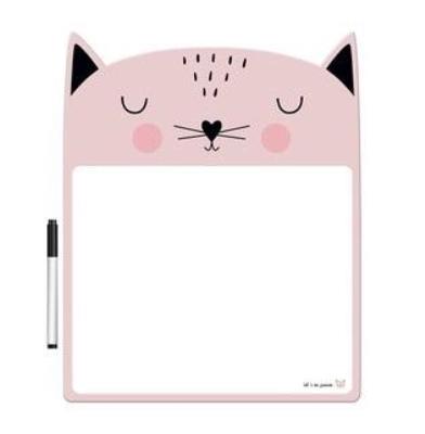 Opakowanie Tablica suchościeralna Kot