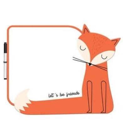 Opakowanie Tablica suchościeralna Lis