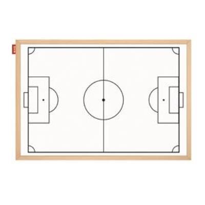 Opakowanie Tablica taktyczna suchościeralna magnetyczna MEMOBE biała boisko do piłki nożnej 90x60 cm