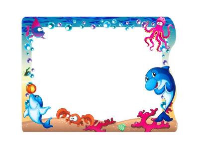 Opakowanie Tabliczka zmazywalna - Delfin