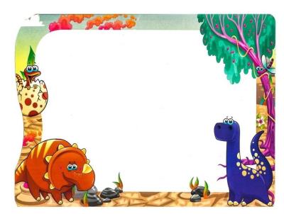 Opakowanie Tabliczka zmazywalna - Dinozaury