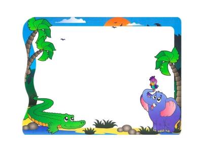 Opakowanie Tabliczka zmazywalna - Dżungla