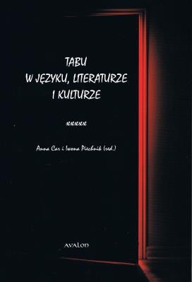 Okładka książki Tabu w języku, literaturze i kulturze