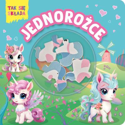 Tak się składa Jednorożce. Autor: Jul Łyskawa. SmakLiter.pl Okładka książki Tak się składa Jednorożce