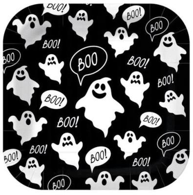 Opakowanie Talerze papierowe kwadratowe eko 23cm 10szt