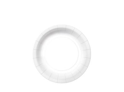 Opakowanie Talerze papierowe okrągłe eko 18 cm 10szt