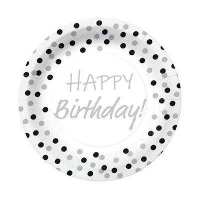 Opakowanie Talerze papierowe okrągłe eko 23 cm 10szt