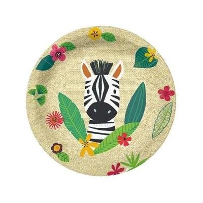 Opakowanie Talerze papierowe okrągłe eko 23 cm 10szt