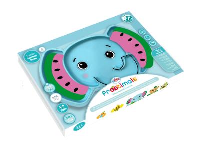 Opakowanie Talerzyk silikonowy Frootimals melephant anty-poślizgowy