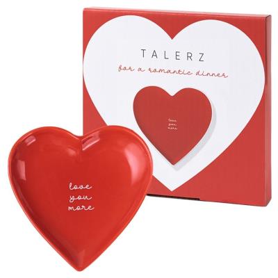 Opakowanie Talerzyk w kształcie serca Love You More