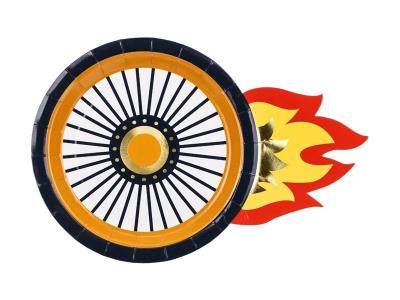 Opakowanie Talerzyki Koło 26.5x18cm 6szt