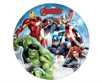 Opakowanie Talerzyki papierowe Avengers Infinity 23cm 8szt