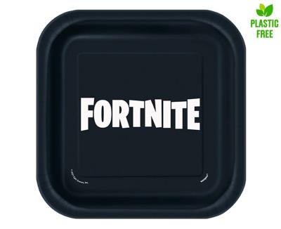 Opakowanie Talerzyki papierowe Fortnite 18cm 8 szt.