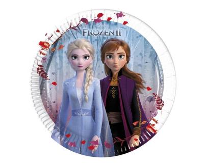 Opakowanie Talerzyki papierowe Frozen 2 Disney 20cm 8szt