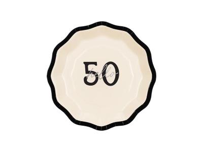 Opakowanie Talerzyki papierowe Hello 50 18cm 6szt