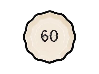 Opakowanie Talerzyki papierowe Hello 60 18cm 6szt