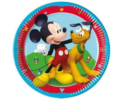 Opakowanie Talerzyki papierowe Mickey 20cm 8szt