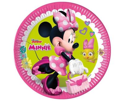 Opakowanie Talerzyki papierowe Minnie Happy Helpers 23cm 8szt