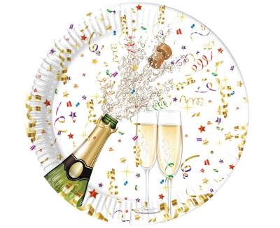 Opakowanie Talerzyki papierowe Sparkling Celebration 23cm 8zt
