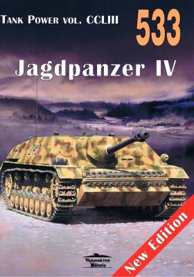 Tank Power vol. CCLIII 533 Jagdpanzer IV. Autor: Janusz Ledwoch. SmakLiter.pl Okładka książki Tank Power vol. CCLIII 533 Jagdpanzer IV