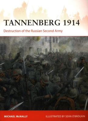Tannenberg 1914. Autor: Michael McNally. SmakLiter.pl Okładka książki Tannenberg 1914