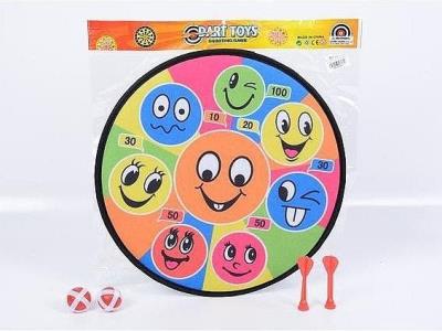 Opakowanie Tarcza na rzep z piłeczkami i rzutkami