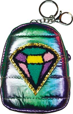 Targi Portfelik Puffy fioletowy. Wydawca: Stnux. SmakLiter.pl Opakowanie Targi Portfelik Puffy fioletowy