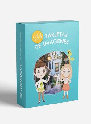 Okładka książki Tarjetas de imagenes Fiszki do De Aventura! 1
