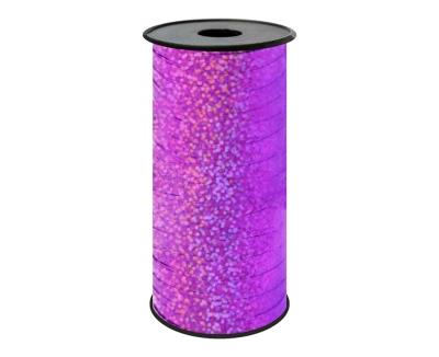 Opakowanie Tasiemka holograficzna różowa 92m