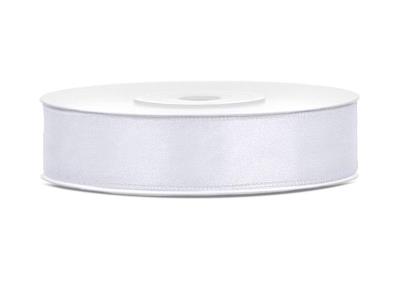 Opakowanie Tasiemka satynowa biała 12mmx25m