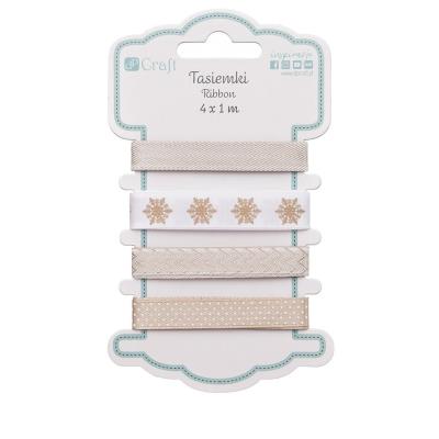 Opakowanie Tasiemki Beige Tones 4x1m