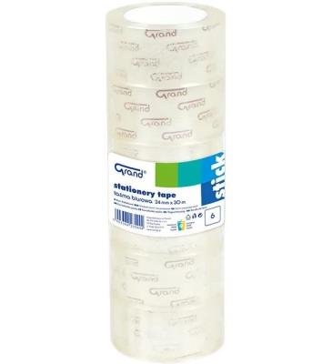 Opakowanie Taśma biurowa 24*30m 6szt GRAND